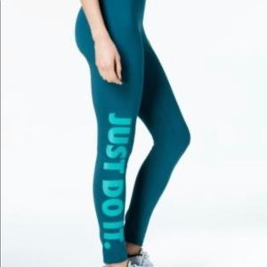 Nike Leg-a-see Dri-fit Legging in Dark Atomic Teal